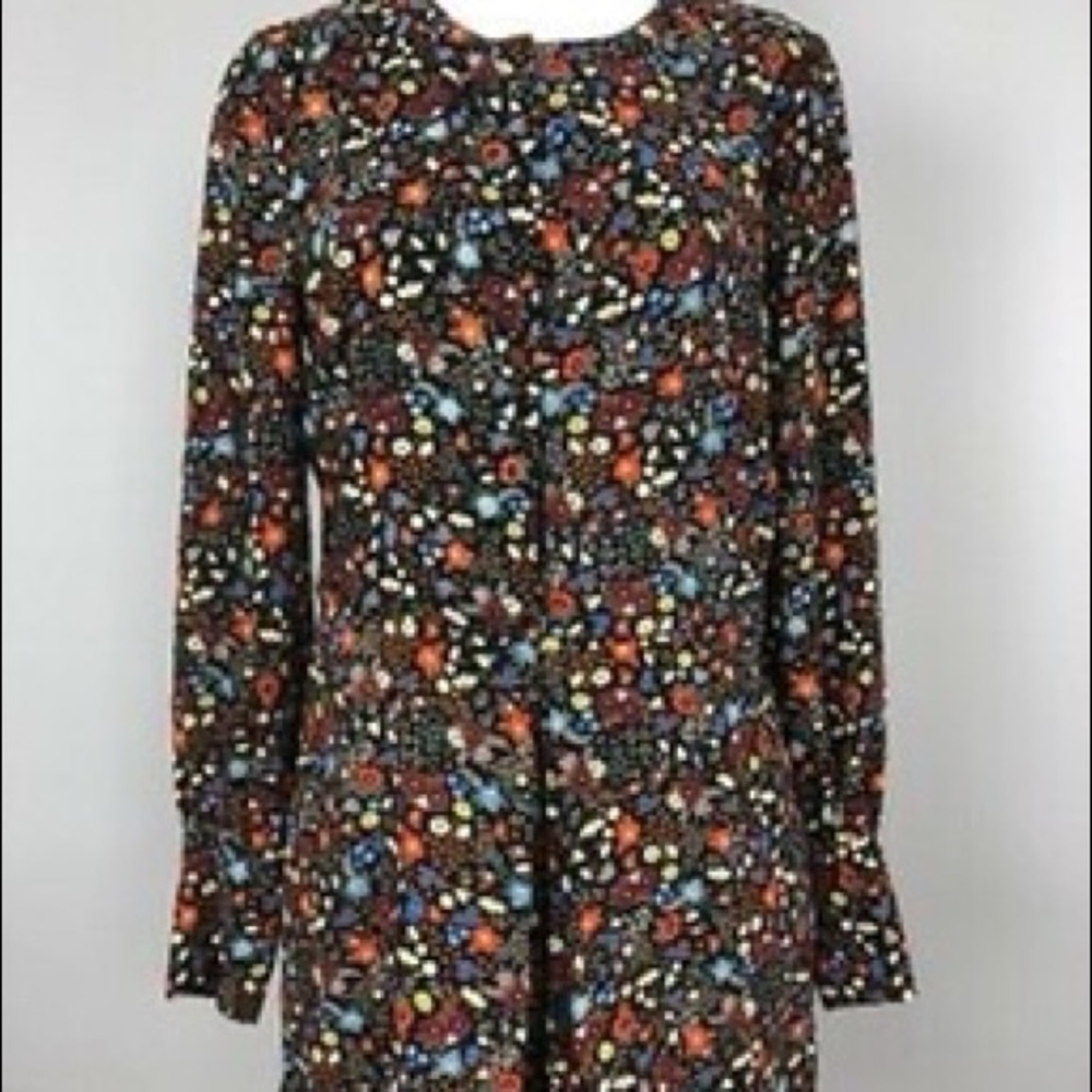 Zara black floral romper
